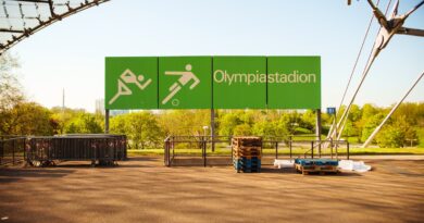 Olympia stadion signage