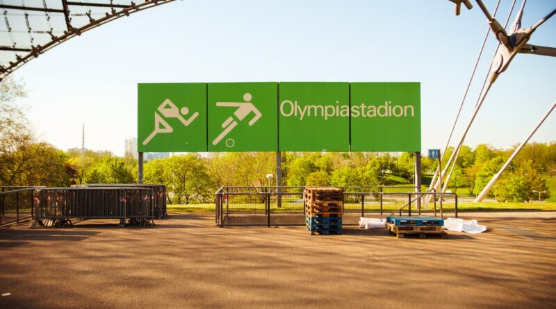 Olympia stadion signage