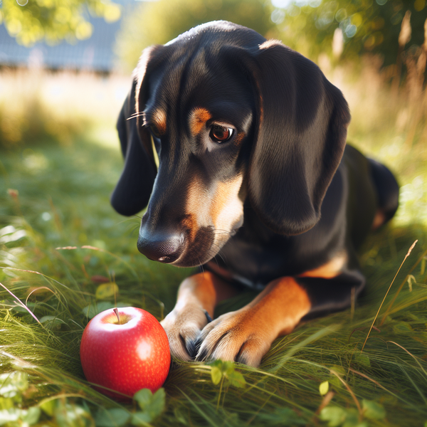 Dürfen Hunde Apfel essen