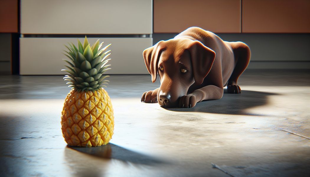 Frische Ananas ist eine sicherere Wahl - Dürfen Hunde Ananas essen