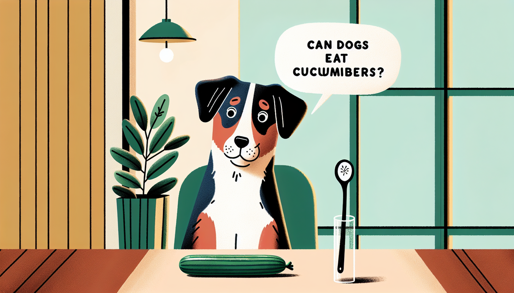 Stückgröße anpassen: keine Erstickungsgefahr - Dürfen Hunde Gurken essen