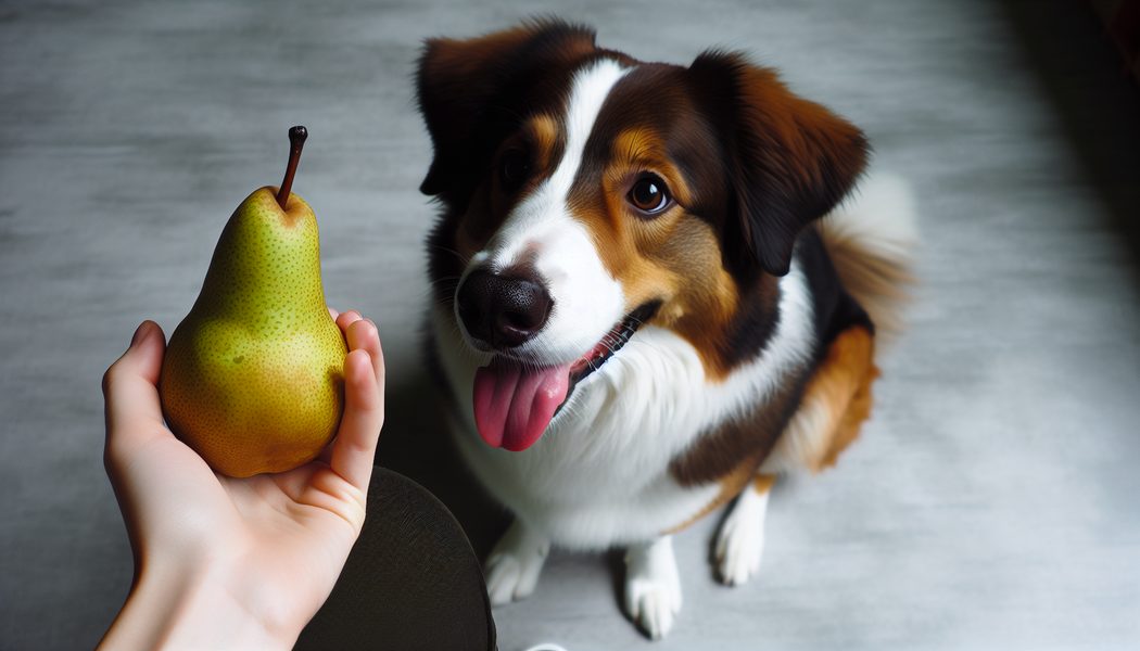 Kleine Mengen zur Verdauungsförderung geeignet - Dürfen Hunde Birnen essen
