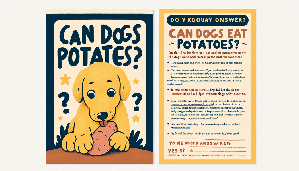 Alternativen zu Kartoffeln für Hundeernährung - Dürfen Hunde Kartoffeln essen