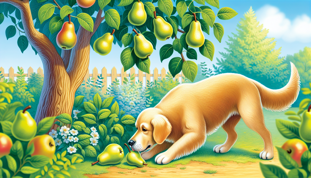 Große Mengen können Durchfall verursachen - Dürfen Hunde Birnen essen