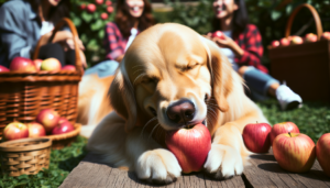 Dürfen Hunde Apfel essen