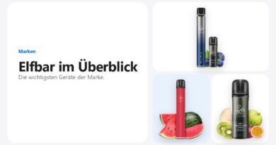 ELFBAR ELFA Pro Kit, ELFBAR 600 und ELFA Kartusche Kiwi Passion Fruit Guava